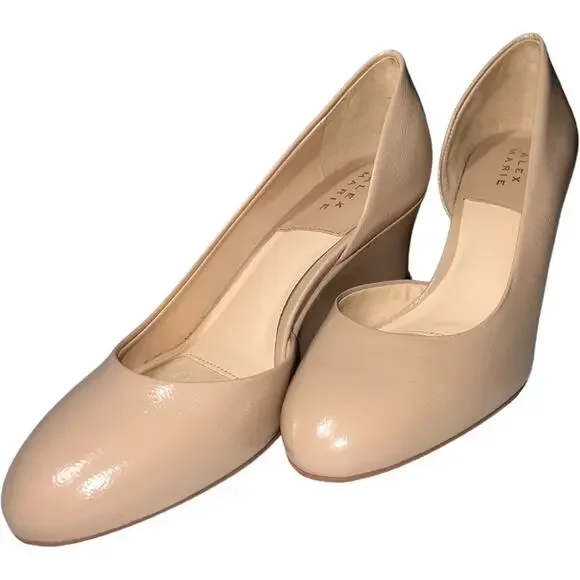 Alex Marie Tan Wedges - Size 7 - Picture 1 of 5